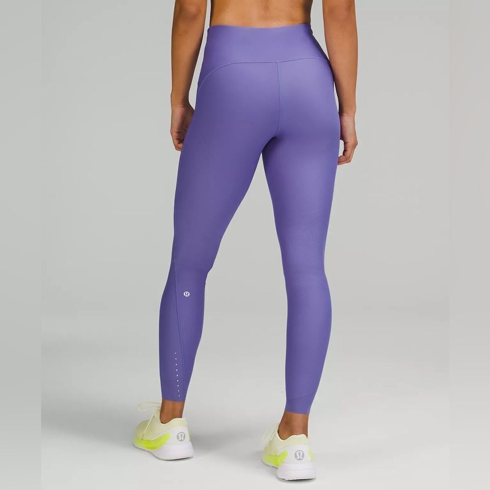 SenseKnit Running High-Rise Tight 28" Charged Indigo